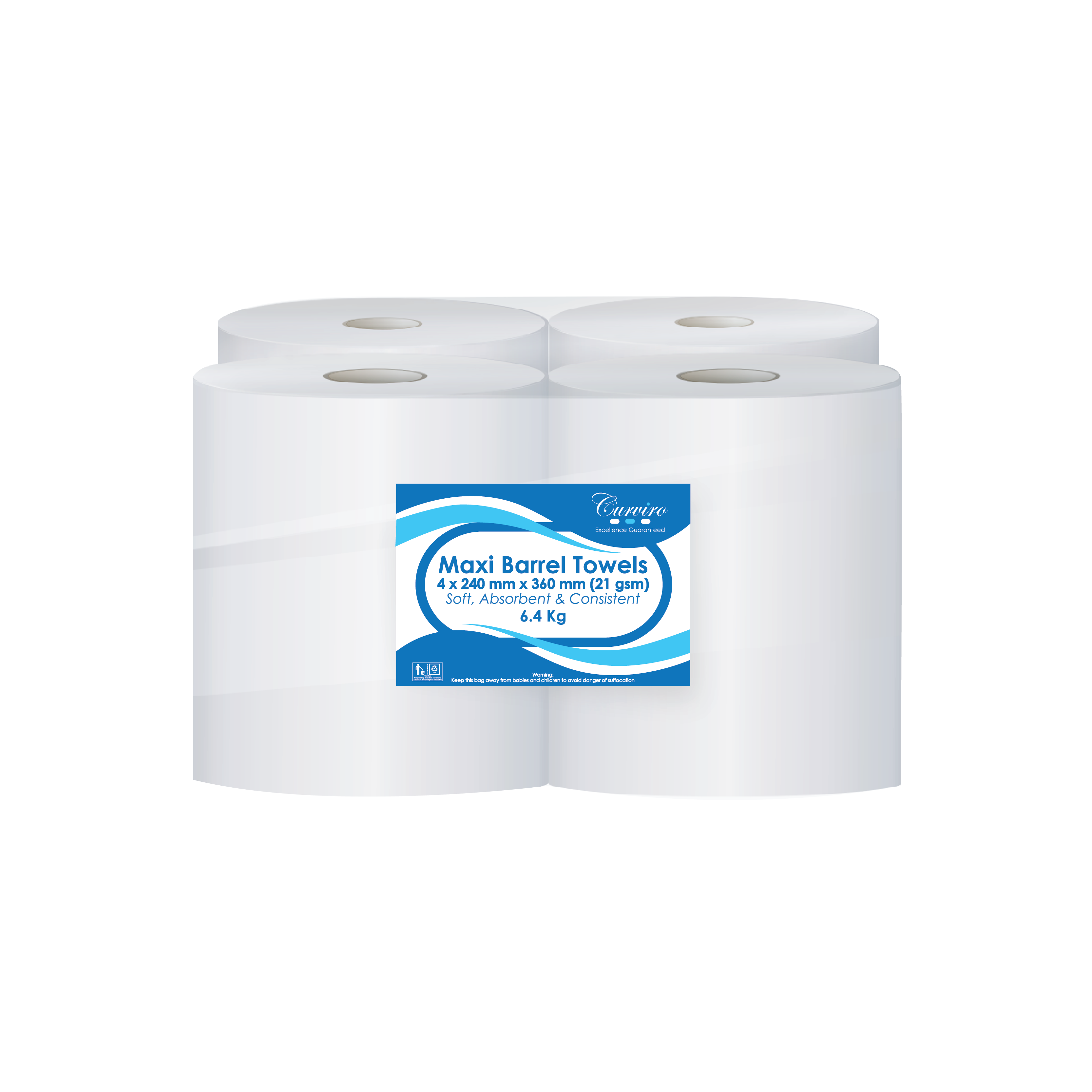 Barrel Towels, Assorted Wipes, Hand Towels Curviro Trading
