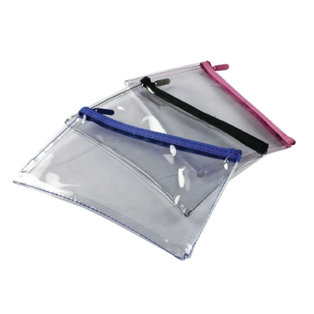 New Website Images 2025-32 Transparent Pouch, Transparent Pencil Case, PVC Bag, Plastic Pouch, Clear Bag, Clear storage bag, Curviro Trading