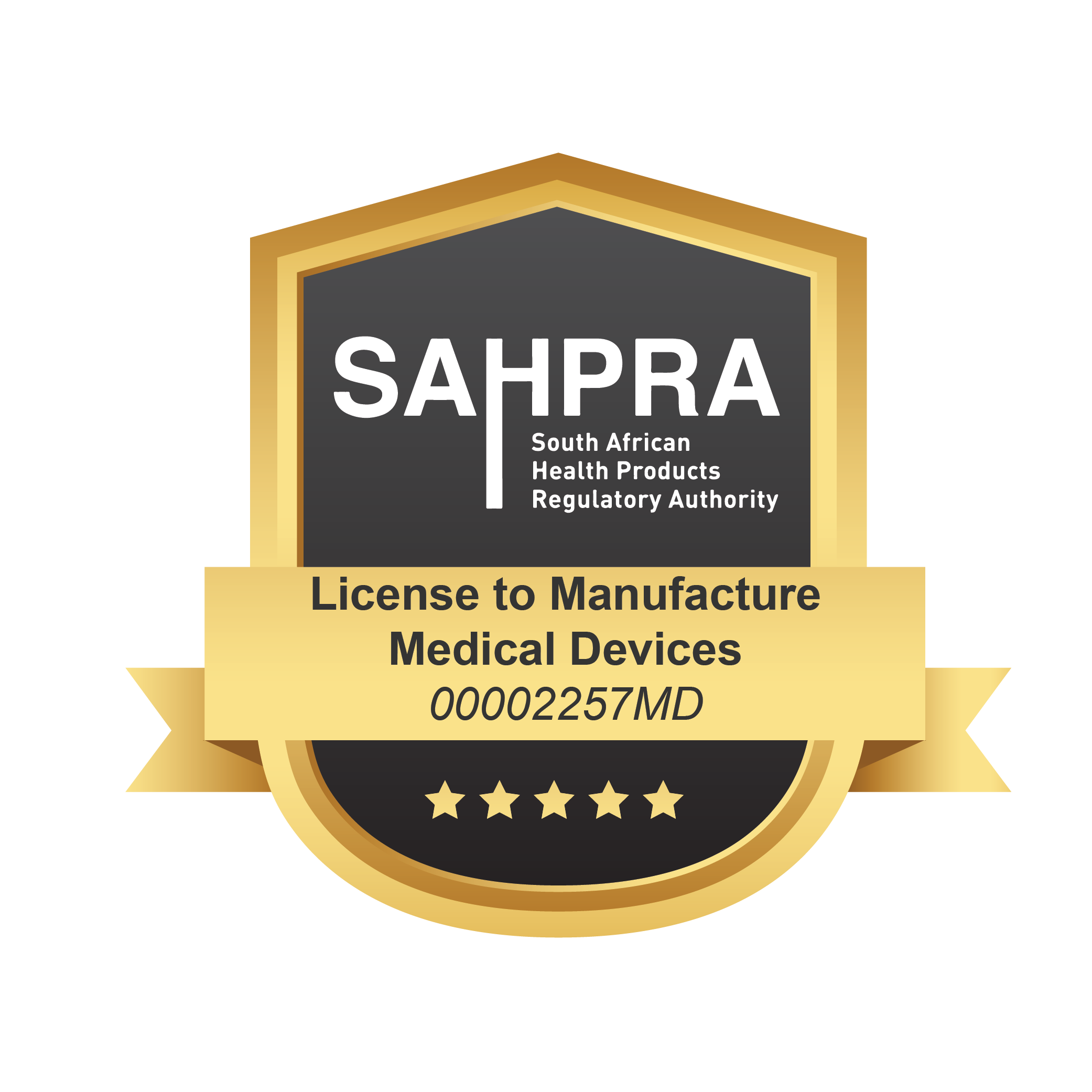 SAHPRA License - Curviro Trading